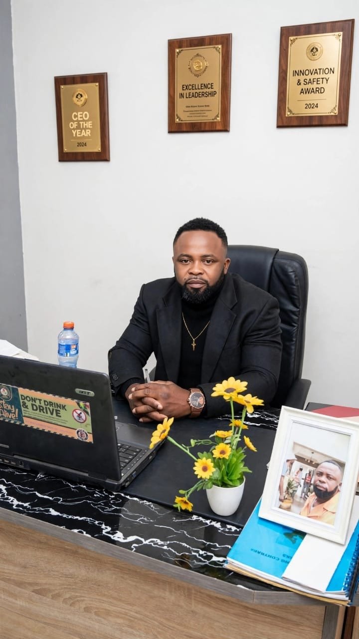 CEO of S.P. Engineering and Contract Works at the office